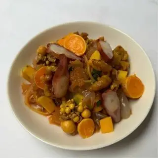 Hình ảnh Râu bạch tuộc sốt Thái