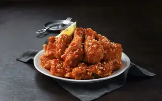 Hình ảnh Gà rán sốt gia vị cay