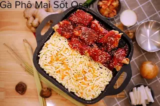 Hình ảnh Gà phô mai sốt Osan