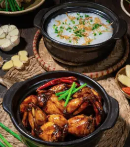 Hình ảnh Cháo ếch 2 con