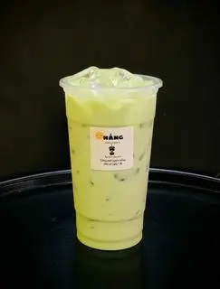 Hình ảnh Trà sữa Thái xanh trân châu đen