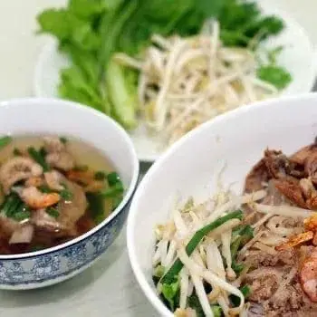 Hình ảnh Hủ tiếu khô sườn