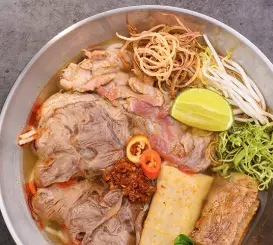 Hình ảnh Bún nạm gân chả
