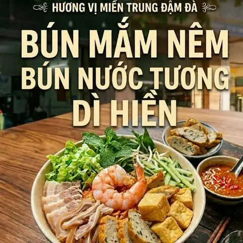 Hình ảnh Bún Mắm Nêm & Bún Nước Tương - Dì Hiền - Thống Nhất