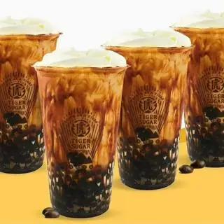 Hình ảnh Đường Nâu Kem Trứng Dừa Nướng