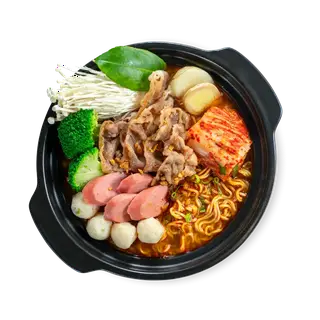 Hình ảnh Mì sincay bò nấu chín