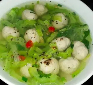 Hình ảnh Cơm canh khổ qua cá thát lát