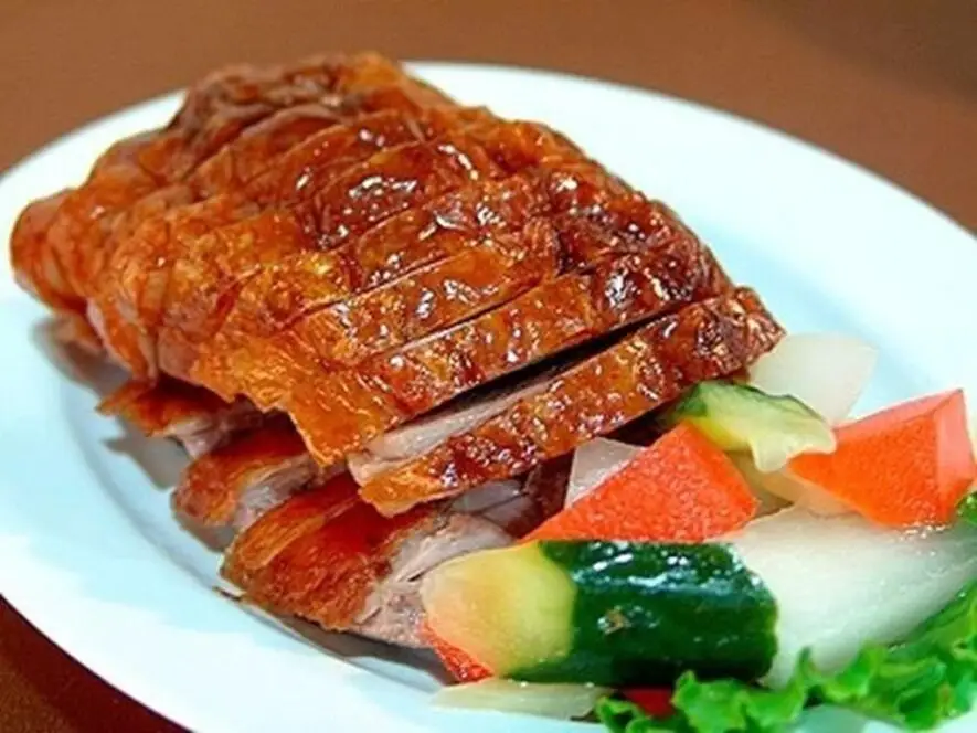 Hình ảnh Nửa con vịt cỏ nướng gia vị