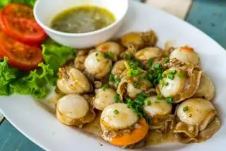 Hình ảnh Còi sò điệp cháy tỏi