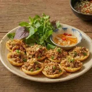 Hình ảnh Bánh khọt thịt bằm