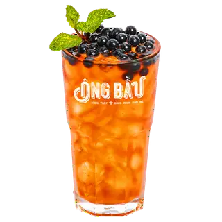 Hình ảnh Trà ổi hồng hạt boba