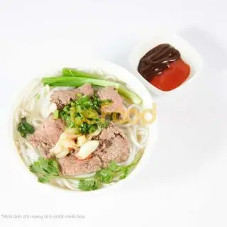 Hình ảnh Phở tái lăn