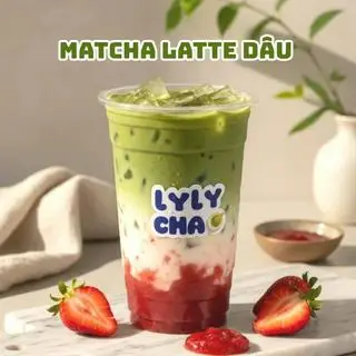 Hình ảnh Matcha Latte Dâu - Đài