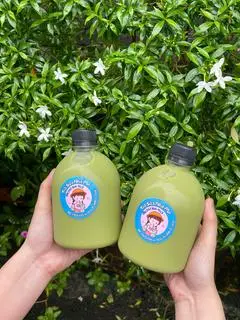 Hình ảnh Trà sữa Thái xanh 550ml