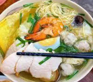 Hình ảnh Mì vằn thắn bát to
