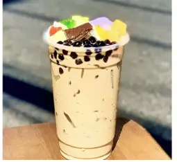 Hình ảnh Trà sữa truyền thống full topping