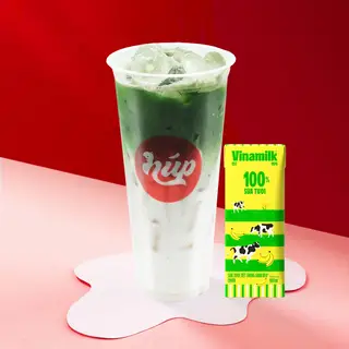 Hình ảnh Matcha sữa chuối - ly 700ml