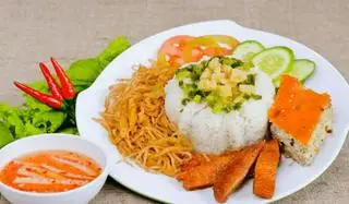Hình ảnh Cơm sườn bì