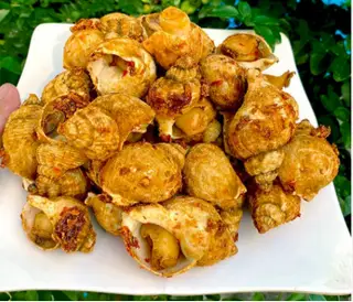 Hình ảnh Ốc bông rang muối tuyết