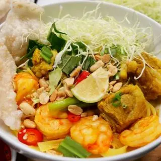 Hình ảnh Mì Quảng sườn