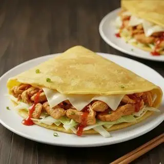 Hình ảnh Gà xé sốt mặn ngọt
