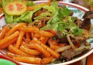 Hình ảnh Nui xào bò 