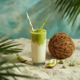 Hình ảnh Matcha sữa dừa