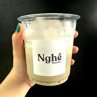 Hình ảnh Houjicha trân châu caramel