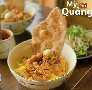 Hình ảnh Mì Quảng gà
