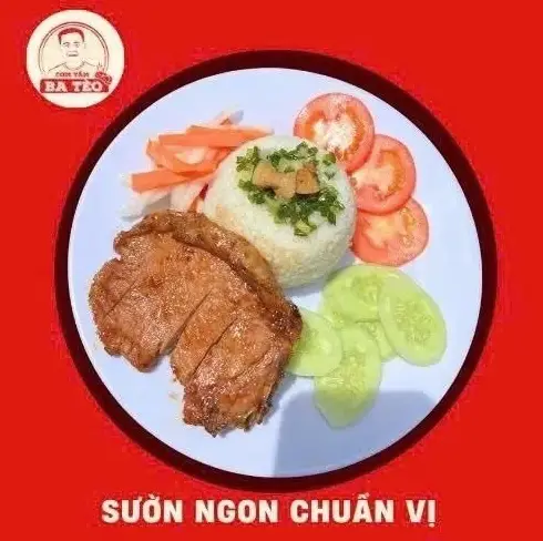 Hình ảnh Cơm sườn ngon - canh