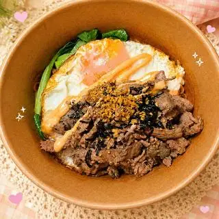 Hình ảnh Mì trộn Indo bò xào - trứng