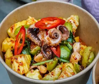 Hình ảnh Bạch tuột sốt thái