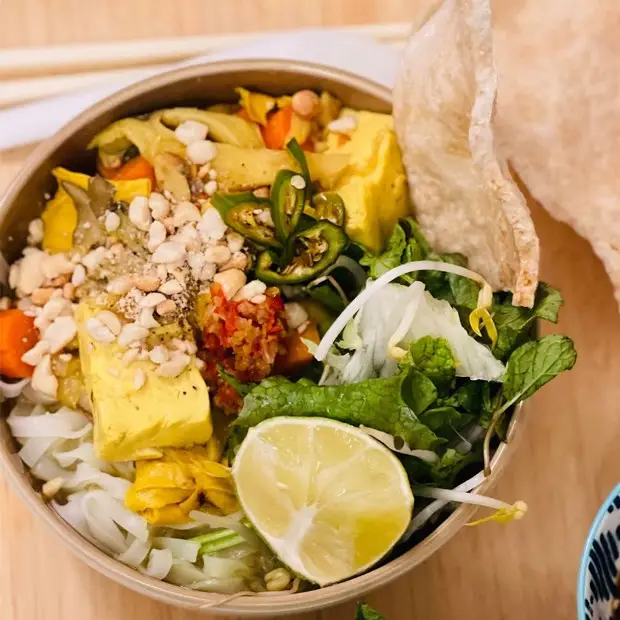 Hình ảnh Mì quảng chay