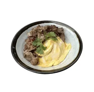 Hình ảnh Cơm bò xào sả ớt phủ trứng