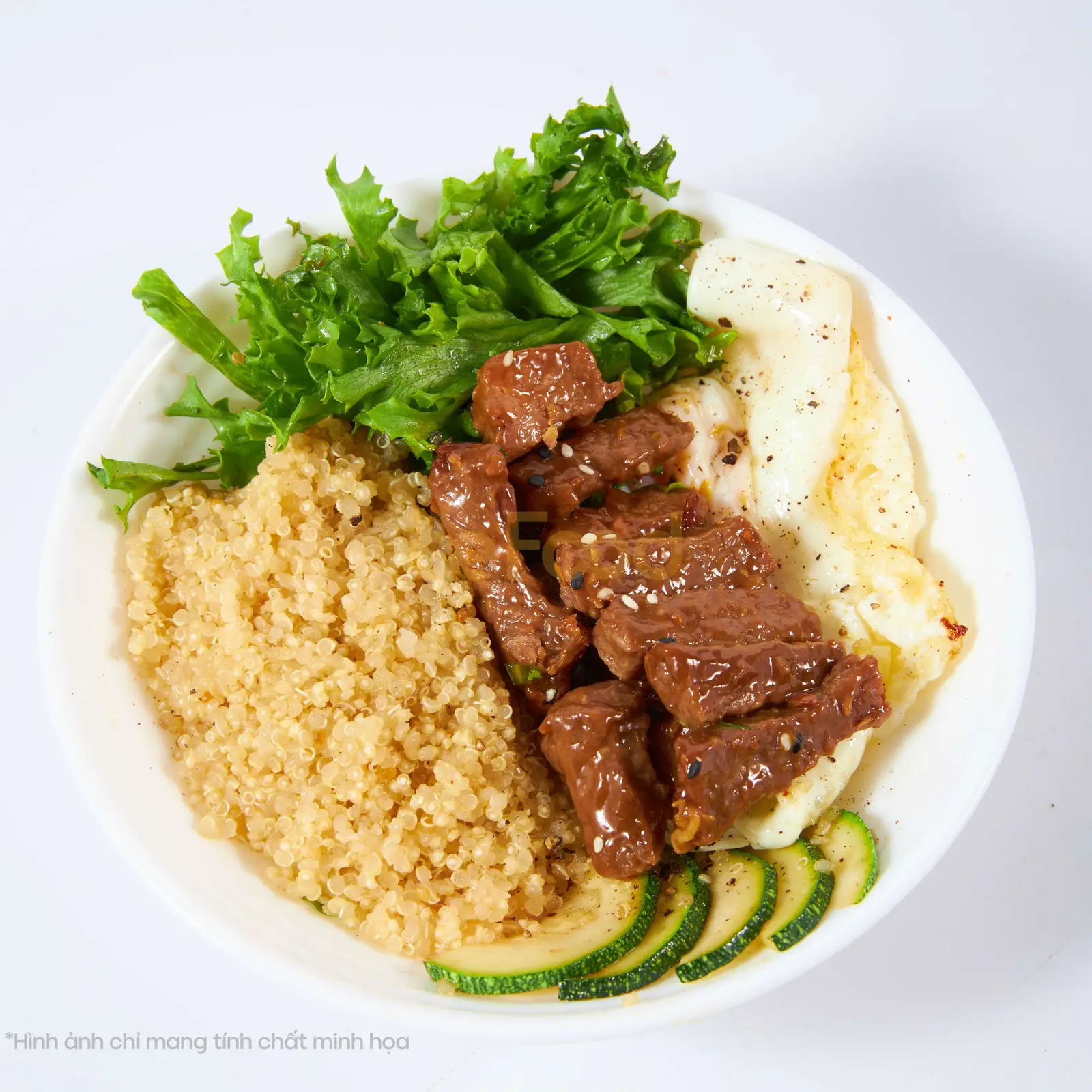 Hình ảnh cơm chiên bò trứng