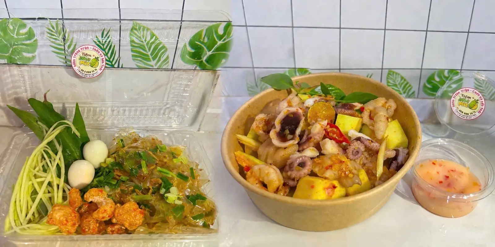 Hình ảnh Bánh Tráng Trộn, Chấm & Chân Gà Sốt Thái Tiệm Nhà Mít - Nguyễn Thái Sơn