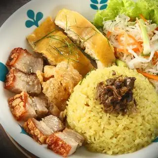 Hình ảnh Cơm heo quay - gà