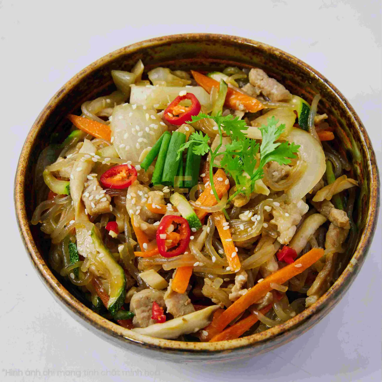 Hình ảnh Miến trộn Hàn Quốc