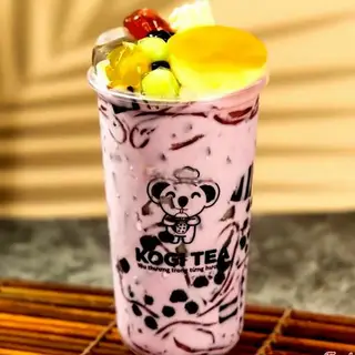 Hình ảnh Trà Sữa Khoai Môn Full Topping 
