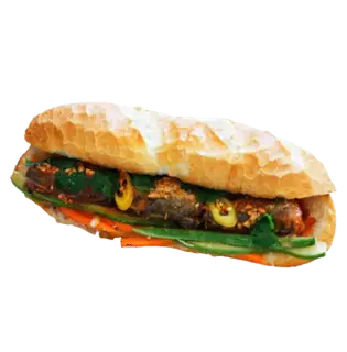 Hình ảnh Bánh mì cá hộp