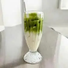 Hình ảnh Matcha sữa gấu