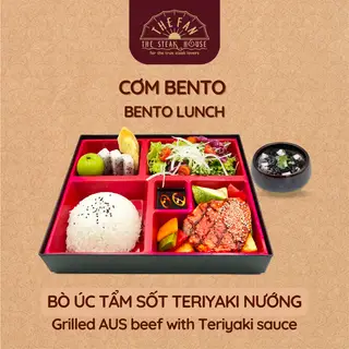 Hình ảnh Bento bò Úc sốt teriyaki
