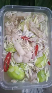 Hình ảnh Chân gà sả tắc - lớn