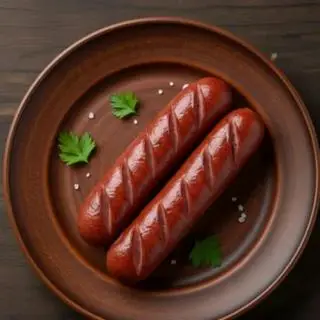 Hình ảnh 1 xúc xích Đức chiên giòn