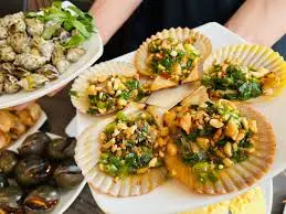 Hình ảnh Sò điệp Nhật nướng mỡ hành - 2 con