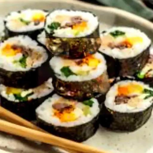 Hình ảnh Kimbap không chiên