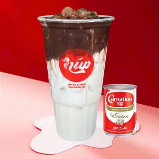 Hình ảnh Sữa Thái sốt cacao - ly 1300ml