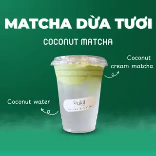 Hình ảnh Matcha dừa tươi
