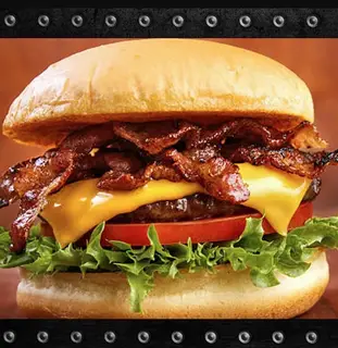 Hình ảnh Beef, Bacon,And Cheese Burger