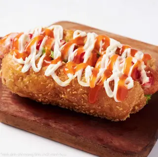 Hình ảnh Hotdog xúc xích Đức - phô mai Úc